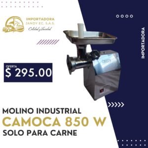 MOLINO INDUSTRIAL CAMOCA 850 W -SOLO PARA CARNE