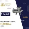 MOLINO DE CARNE MANUAL #32