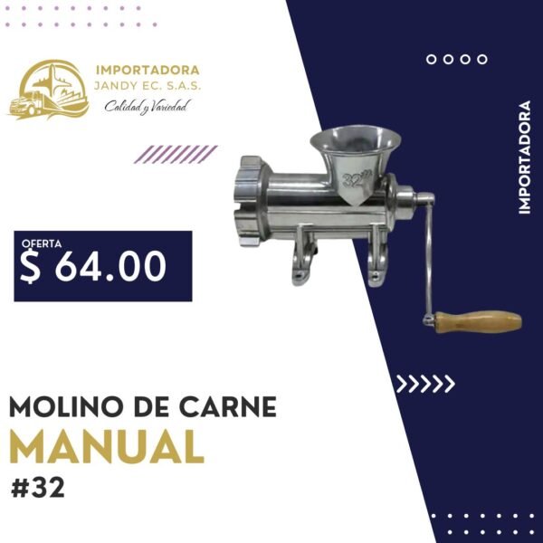 MOLINO DE CARNE MANUAL #32