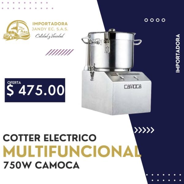 COTTER ELECTRICO MULTIFUNCIONAL 750W CAMOCA