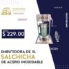 EMBUTIDORA DE 5L SALCHICHA DE ACERO INOXIDABLE