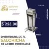 EMBUTIDORA DE 7L SALCHICHA DE ACERO INOXIDABLE