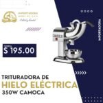 TRITURADORA DE HIELO ELECTRICA 350W CAMOCA