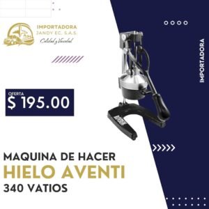 MAQUINA DE HACER HIELO AVENTI 340 VATIOS