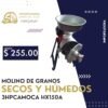 MOLINO DE GRANOS SECOS Y HúMEDOS 3HP CAMOCA HX150A