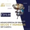 MOLINO ESPECIAL DE GRANOS SECOS Y HúMEDOS 3HP CAMOCA