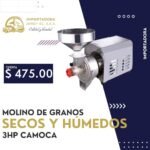 MOLINO DE GRANOS HUMEDOS 3HP CAMOCA