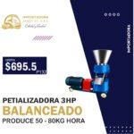 PELETIZADORA PARA BALANCEADO PRODUCE 50 - 80KG HORA