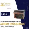 DESHIDRATADOR DE FRUTOS   450W 6 BANDEJAS