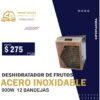 DESHIDRATADOR DE FRUTOS  900W 12 BANDEJAS